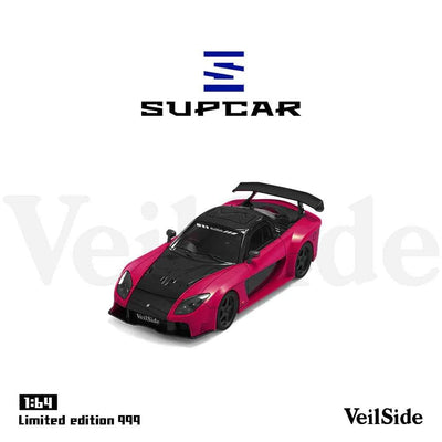 SC-RX-7 Veilside(Limited Edition 999), 1:64 Scale (Rose Red)