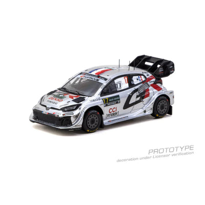 *PRE-ORDER* Toyota GR YARIS Rally1 HYBRID Rally Saudi Arabia WRC World Champion Sébastien Ogier / Vincent Landais 2025, 1:64 Scale