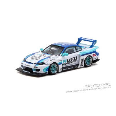 *PRE-ORDER* LB-Super Silhouette Nissan SILVIA (S15) Auto Finesse, 1:64 Scale