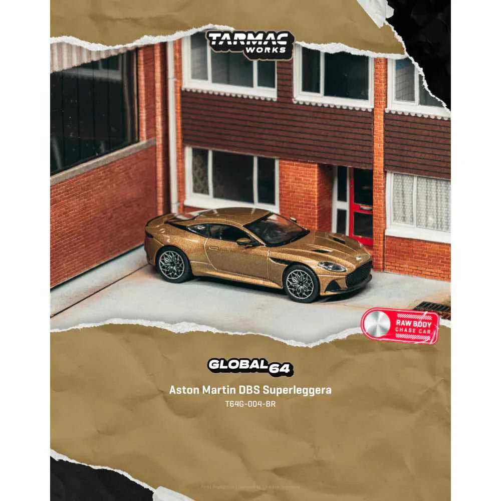 *PRE-ORDER* Aston Martin DBS Superleggera Chance of Chase Car, 1:64 Scale (Brown Metallic)