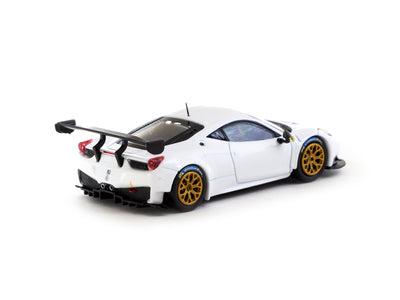Ferrari 458 Italia GT3 - Road64, 1:64 Scale (White)