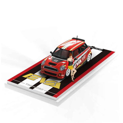 Mini Cooper - Red EVA No. 2 Figure Edition, 1:64 Scale