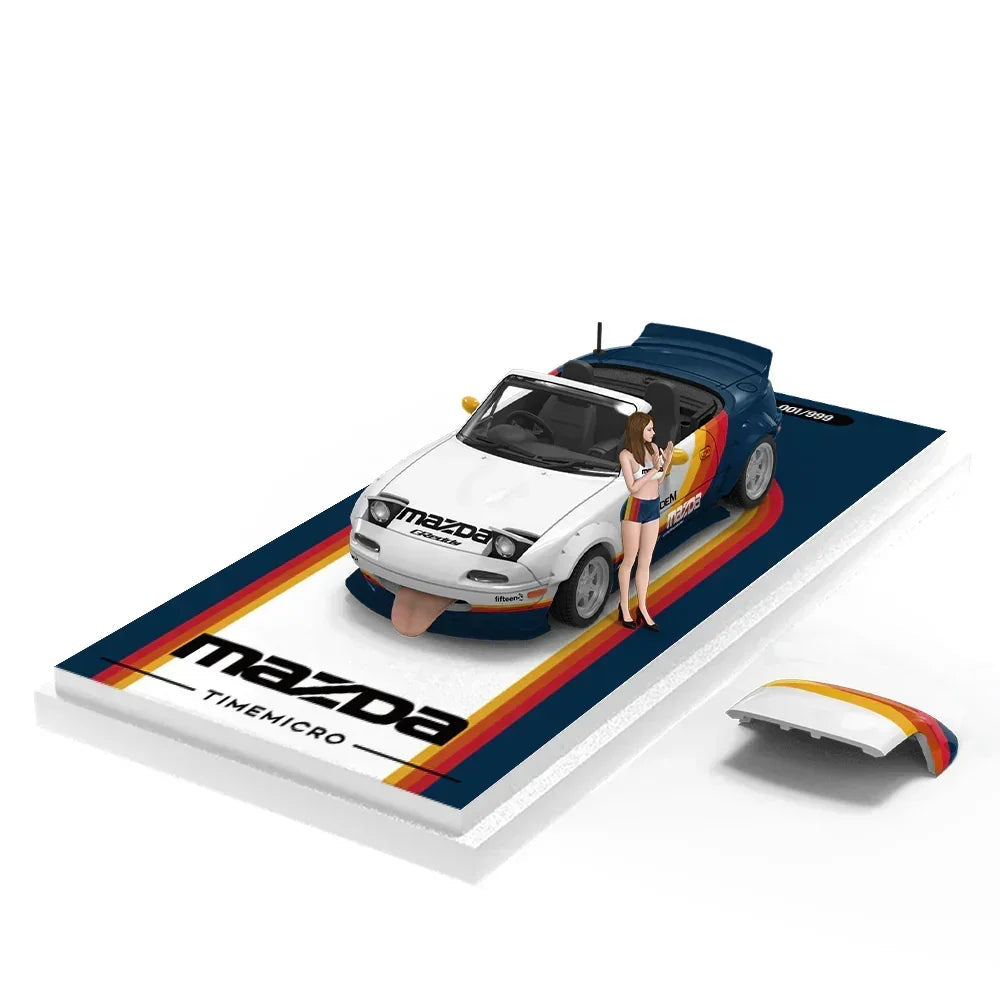 Mazda MX5 Color Bar - Figure Edition, 1:64 Scale - Time Micro