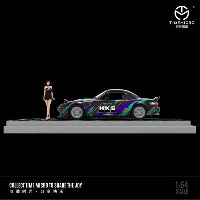Mazda MX5-HKS-Figure Edition, 1:64 Scale