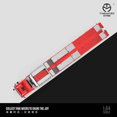 Time Micro Scania Trailer Transporter Red 1:64 Scale Diecast Model