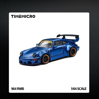 *TMCS 2026* Porsche 964 RWB (Limited Edition 214 of 999), 1:64 Scale (Blue)