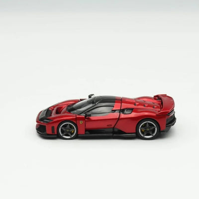 *TMCS 2026* Ferrari F80 Rosso Supercar, 1:64 Scale (Red)