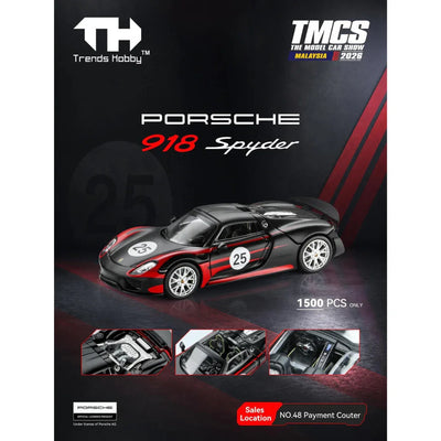 *TMCS 2026* Porsche 918 Spyder, 1:64 Scale