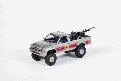 Toyota Hilux LN107 1994, 1:64 Scale (Grey)