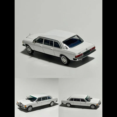 Mercedes Benz W123, 1:64 Scale (White)