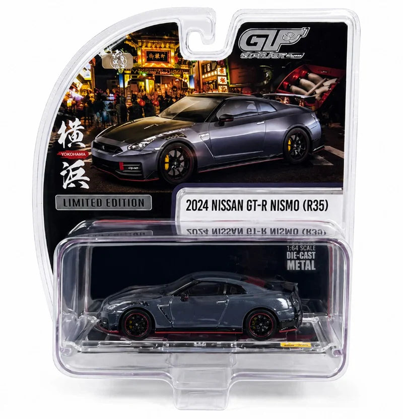 HEC 2026 GreenLight Nissan GT-R Nismo R35 2024 Dark Grey 1:64 Scale Diecast Model