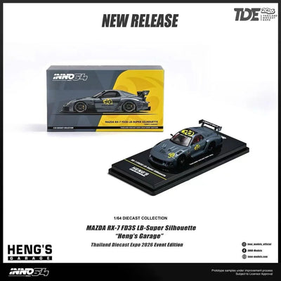 *TDE 2026* Mazda RX-7 FD3S LB Super Silhouette Heng's Garage (Chance of Chase Car), 1:64 Scale