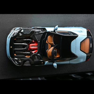 *PRE-ORDER* Ferrari 12 Cilindri Coupe (Azzurro California Blue), 1:64 Scale