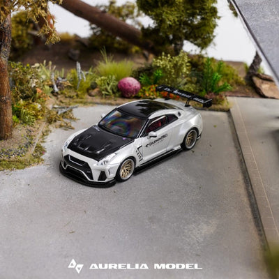 *PRE-ORDER* Darwin PRO R35 Lifetime Modified, 1:64 Scale (Metallic White) - AURELIA MODEL