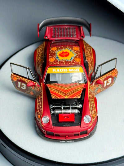 *MHDE 2026* Malaya Hobby PGM Batik Porsche (13th Anniversary Dinner 2026) Limited to 300pcs , 1:64 Scale - PGM