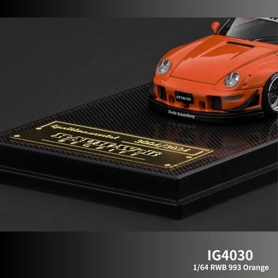 RWB 993, 1:64 Scale (Orange Metallic) - Ignition Model