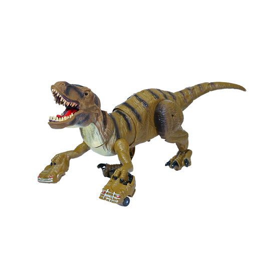 TC04 RC T-Rex Dinosaur Toy – Brown