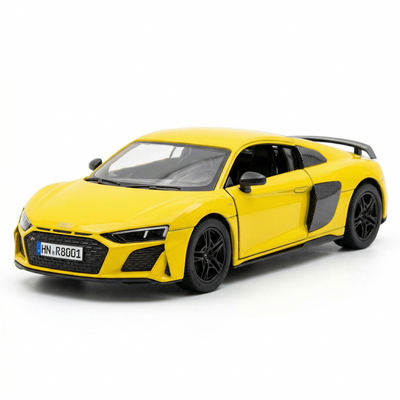 Audi R8 Coupé 2020, 1:36 Scale (Yellow)