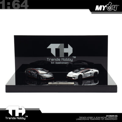 Trends Hobby X Jean Michel Basquiat Lamborghini Temerario 1st Anniversary, 1:64 Scale - Trends Hobby