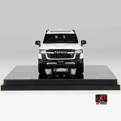 Toyota LC300-GR Sport, 1:43 Scale (White) - LCD Models