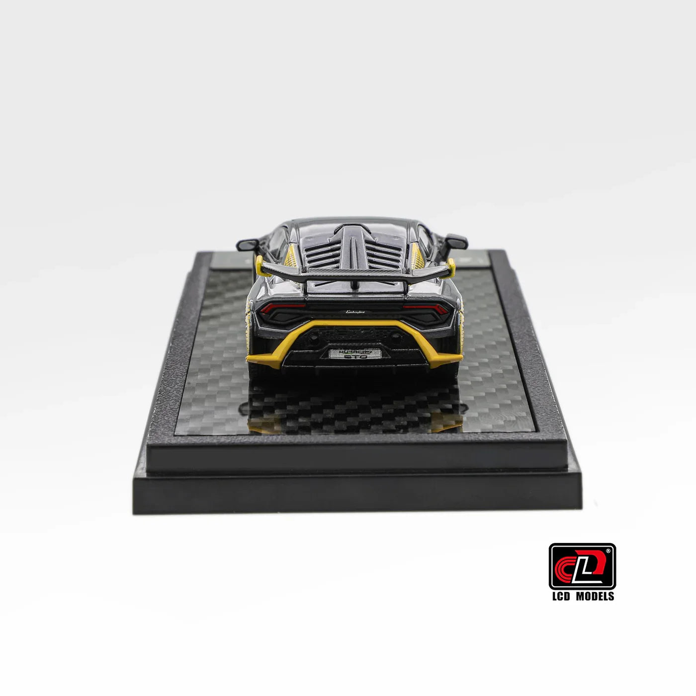 LCD Lamborghini Huracan STO Foshan APA XPO Special Package 2025 Silver Grey 1:64 Scale Diecast Model