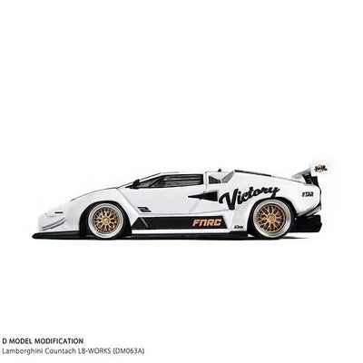 Lamborghini Countach LB-WORKS (FNRC), 1:64 Scale