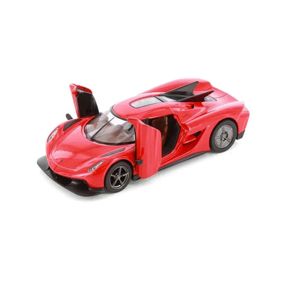 Koenigsegg Jesko Absolut, 1:36 Scale (Red) - Kinsmart