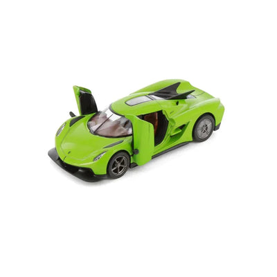 Koenigsegg Jesko Absolut, 1:36 Scale (Green) - Kinsmart