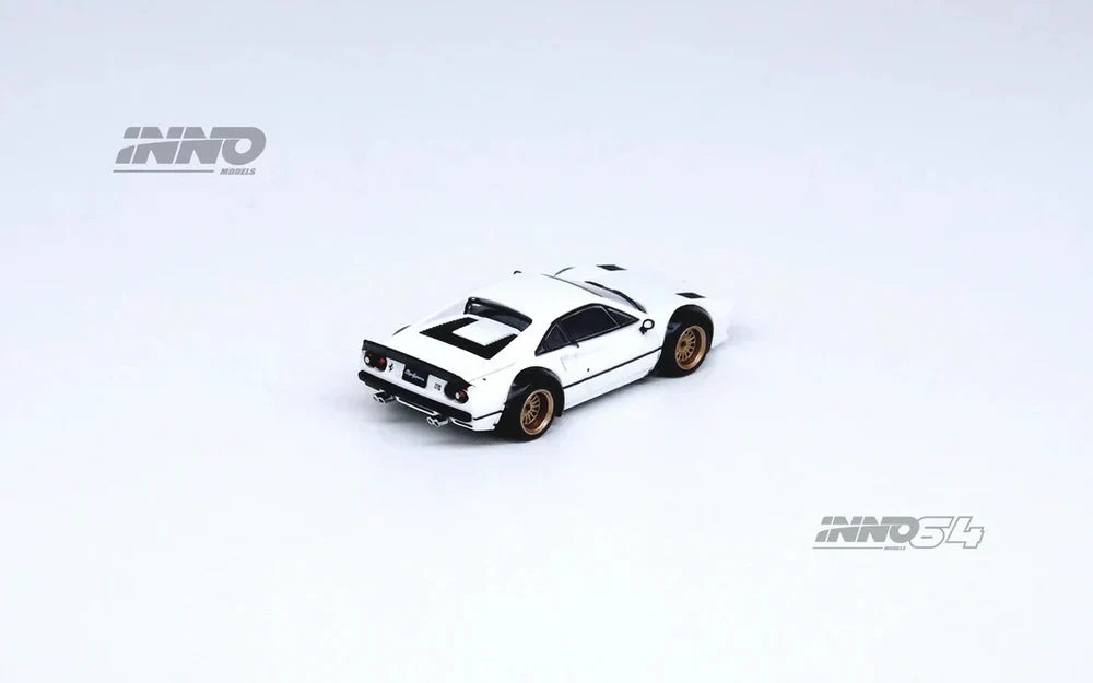 *PRE-ORDER* INNO64 LBWK 308 GTB 1:64 Scale Diecast Model (White)