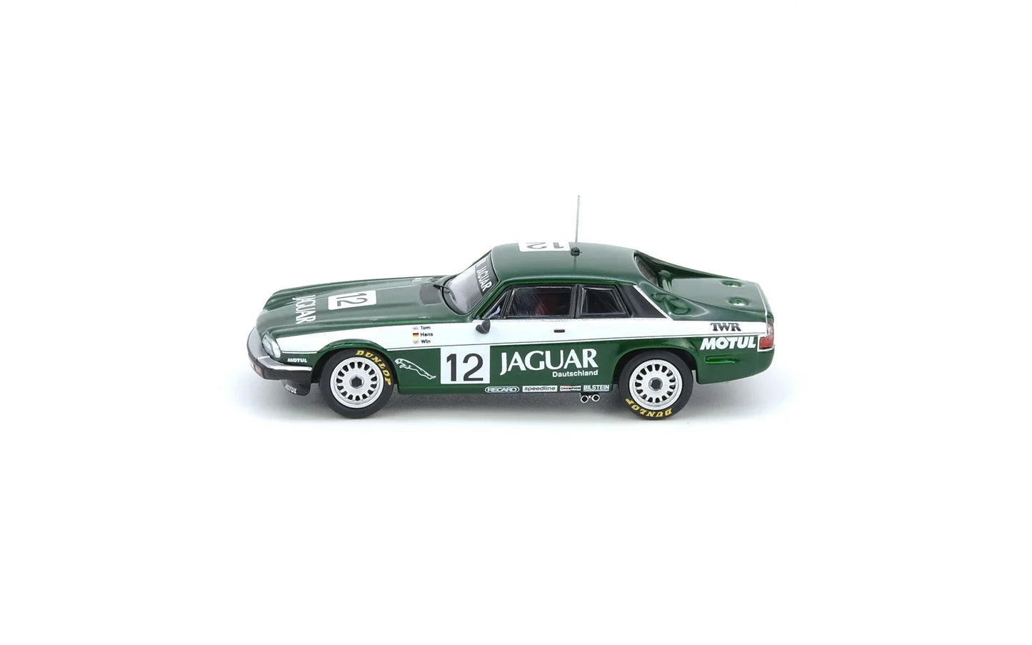 INNO64 Jaguar XJ-S #12 TWR Racing ETCC Spa-Francorchamps 1984 Winner 1:64 Scale Diecast Model