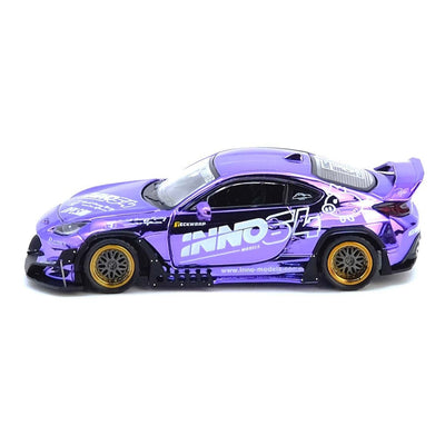 Toyota GR86 Pandem Hobby Expo Beijing Event Edition 2025, 1:64 Scale (Purple Chrome) - INNO64