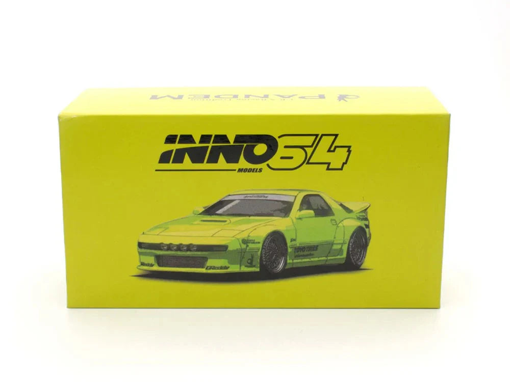 INNO64 Mazda RX-7 FC3S Pandem Rocket Bunny TMCS 2025 Event Edition Chase Car 1:64 Scale Diecast Model