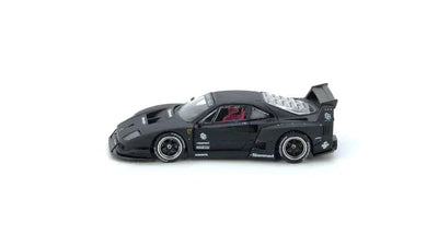 LBWK F40 Hong Kong Toycar Salon 2023 Special Edition, 1:64 Scale (Matte Black) - INNO64