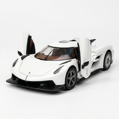 Koenigsegg Jesko Absolut, 1:36 Scale (White)