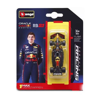 F1 Oracle Red Bull Racing (Max Verstappen), 1:64 Scale (Black)