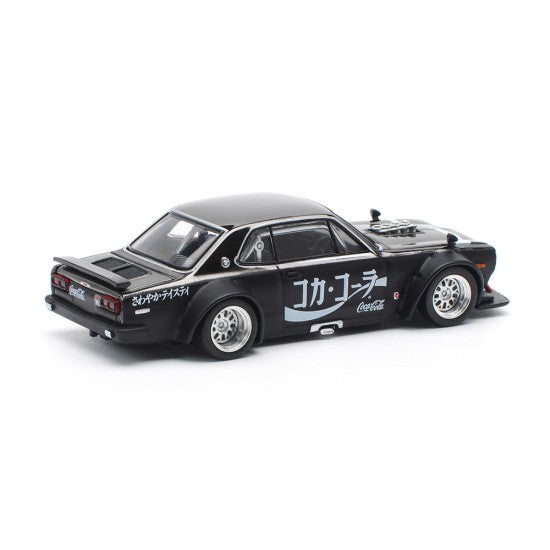 STAR RACE S19-07: Nissan Skyline GT-R V8 Drift (Hakosuka) Coca-Cola Zero Sugar 1:64 Scale Diecast Model