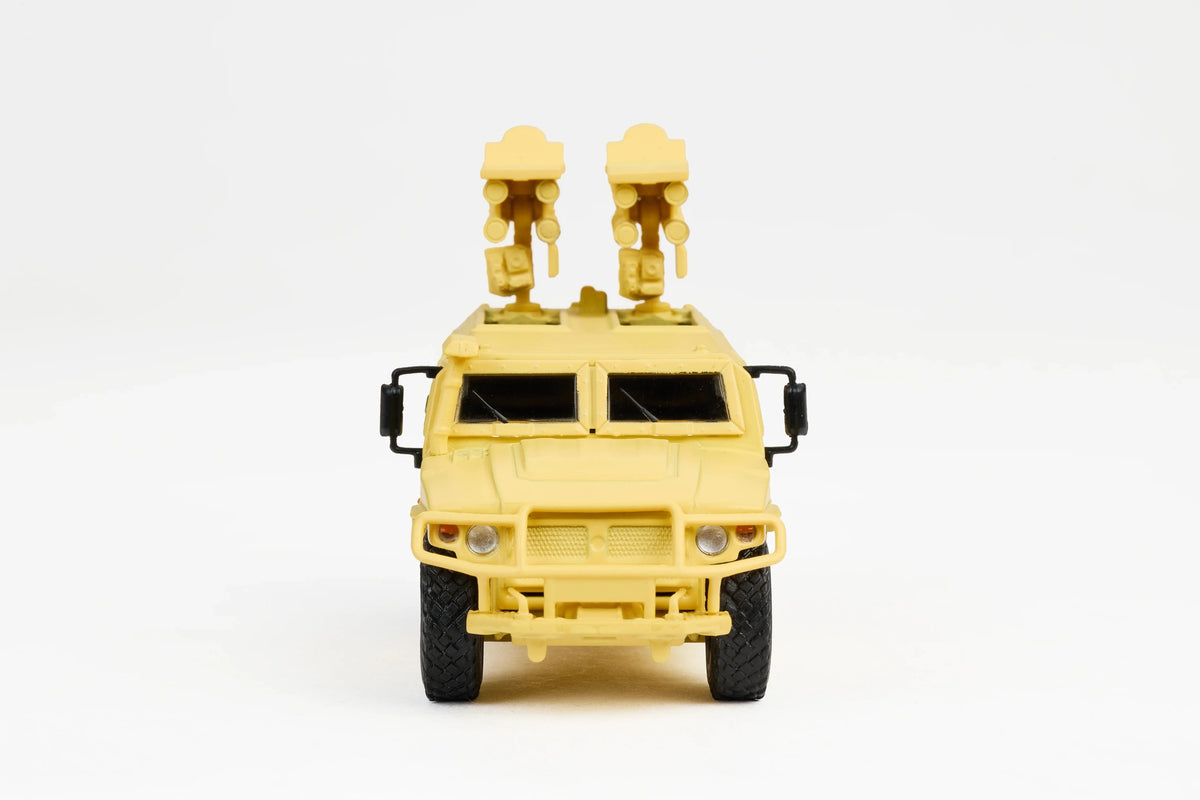Gaz Tiger Armoured Vehicle, 1:64 Scale (Brown)