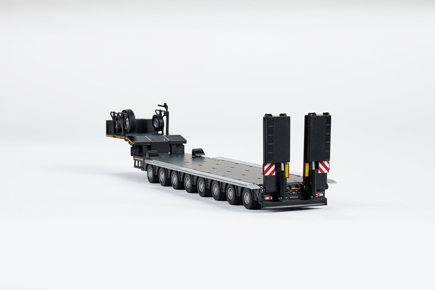 EIGHT-AXIS SEMI-LOW DECK TRAILER-BLACK