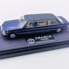 HEC 2026 The Art of Model Mercedes S-Class W126 Trasco 1000SEL Limousine Blue 1:64 Scale Diecast Model