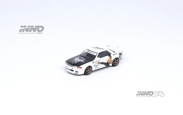 INNO64 Nissan Skyline GT-R R32 Bruce Lee Edition 1:64 Scale Diecast Model