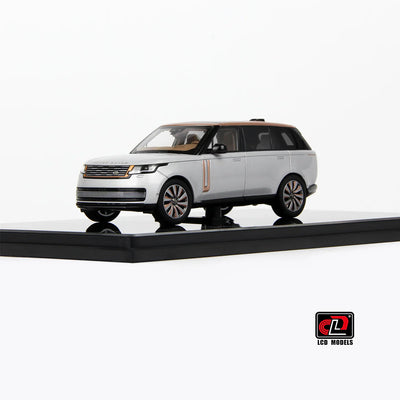 LCD Land Rover Range Rover SV Serenity Silver 1:43 Scale Diecast Model