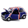 TINY Mini Cooper Union Jack 154 (RHD) 1:50 Scale – Official Licensed Diecast with Acrylic Case