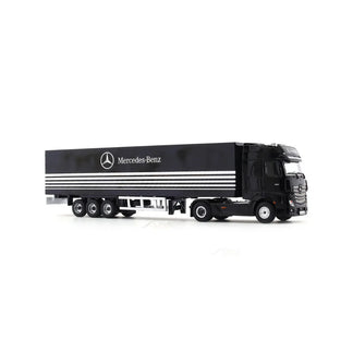 Mercedes-Benz Container Truck Classic Edition 1:64 Scale — Black | Perka