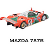 Pop Race : Mazda 787B 1991 Le Mans 24h Winner 1:64 Scale Diecast Model