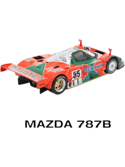 Pop Race : Mazda 787B 1991 Le Mans 24h Winner 1:64 Scale Diecast Model