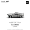 Pop Race PR64-312: Shelby Mustang GT500 1:64 Scale Diecast Model (Silver)