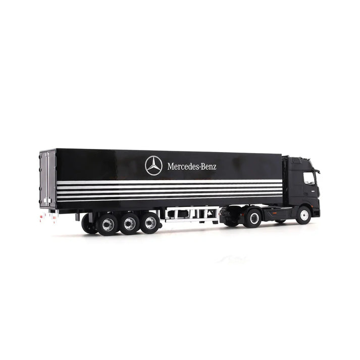 Mercedes-Benz Container Truck Classic Edition 1:64 Scale — Black | Perka