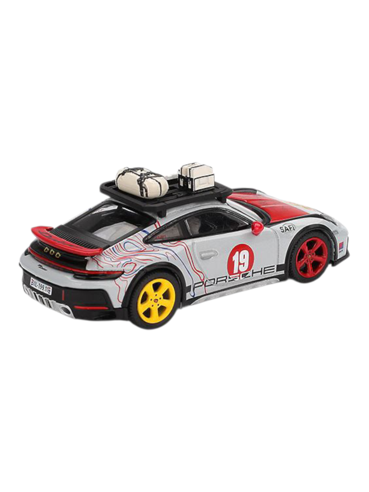 MINI GT: Porsche 911 Dakar "Uncle Rally" #19 1:64 Scale Diecast Model