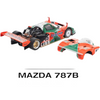 Pop Race : Mazda 787B 1991 Le Mans 24h Winner 1:64 Scale Diecast Model