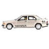 MINI GT #1076: Mercedes-Benz 190E 2.3-16 #11 1984 Nürburgring Race of Champions Ayrton Senna w/ Figure 1:64 Scale Diecast Model